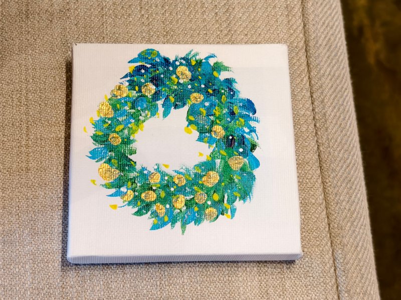 压克力水彩画/小尺寸挂画/无框画/装饰画 - 海报/装饰画/版画 - 棉．麻 