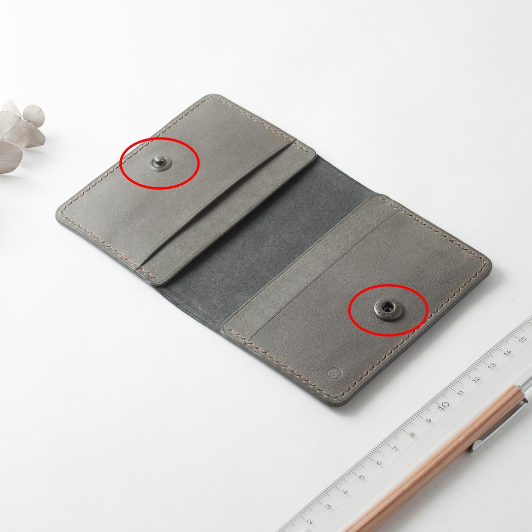 【加购商品】加装四合扣 卡片夹/名片夹用 请搭配主商品结帐 - 其他 - 其他材质 多色