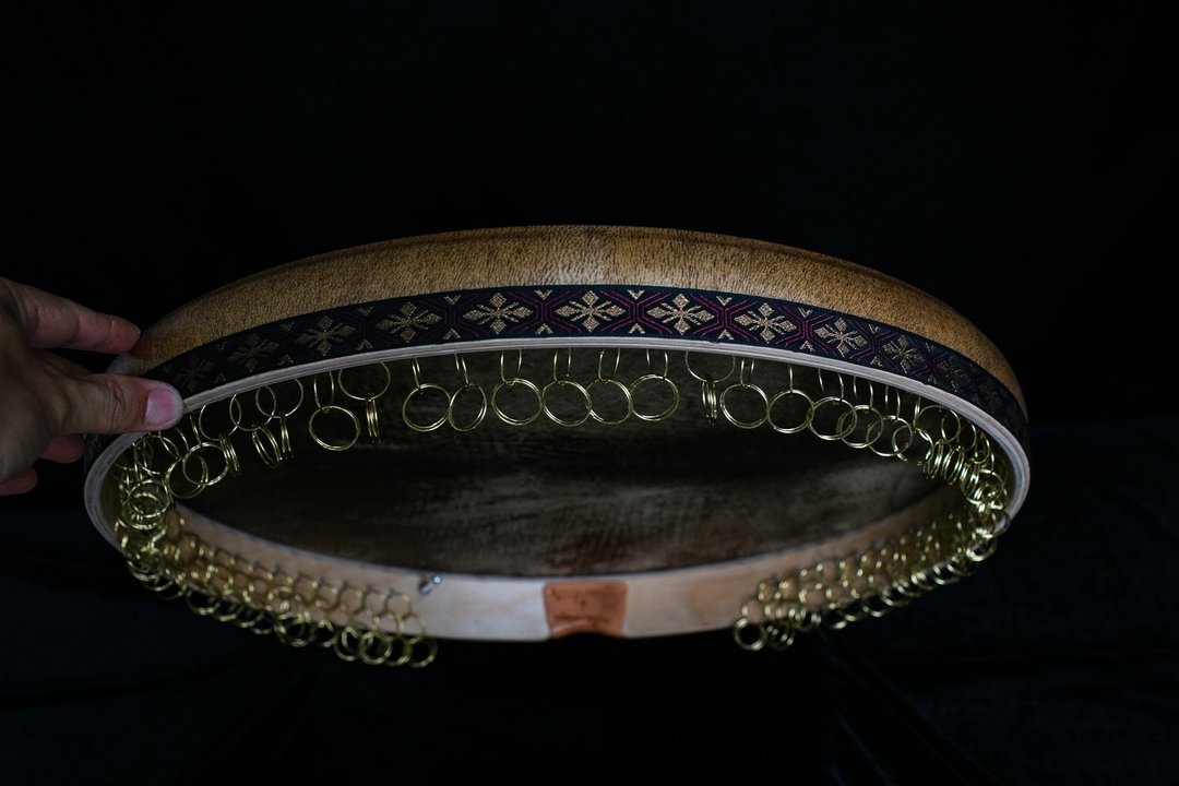 土耳其 框鼓 Erbane Daf Tar 传统手制乐器 frame drum 木作 羊皮 - 吉他/乐器 - 其他材质 