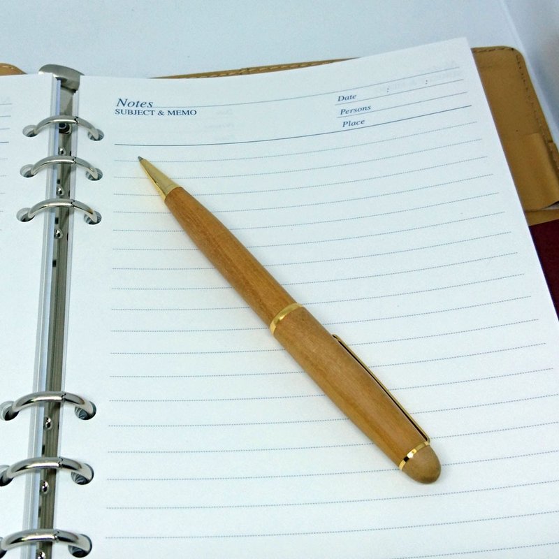 印度老山檀香笔【万宝龙型原子笔】 - 圆珠笔/中性笔 - 木头 咖啡色