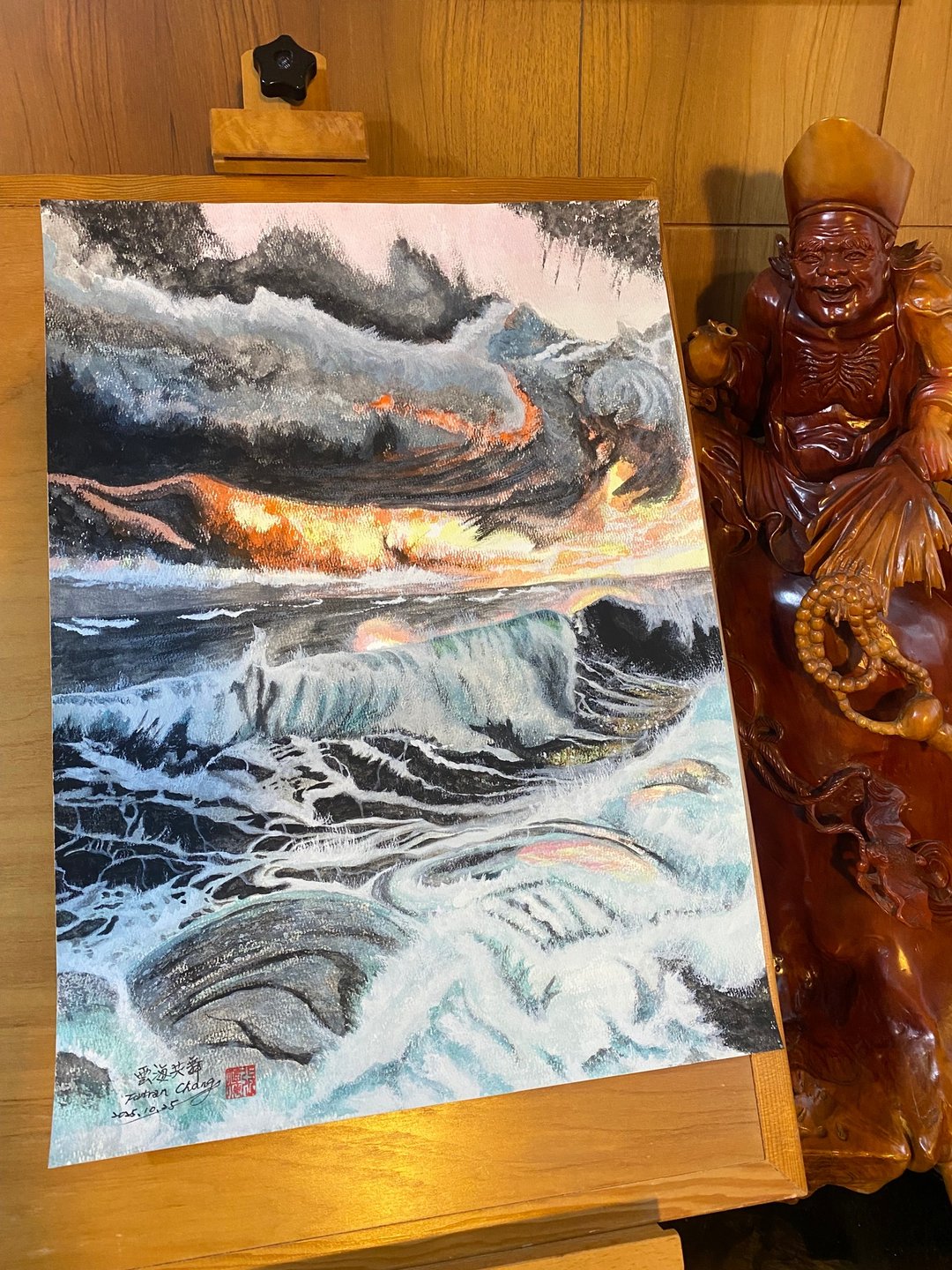 居家布置 艺术海报 手工挂画 四开水彩画 不含画框 - 海报/装饰画/版画 - 纸 多色