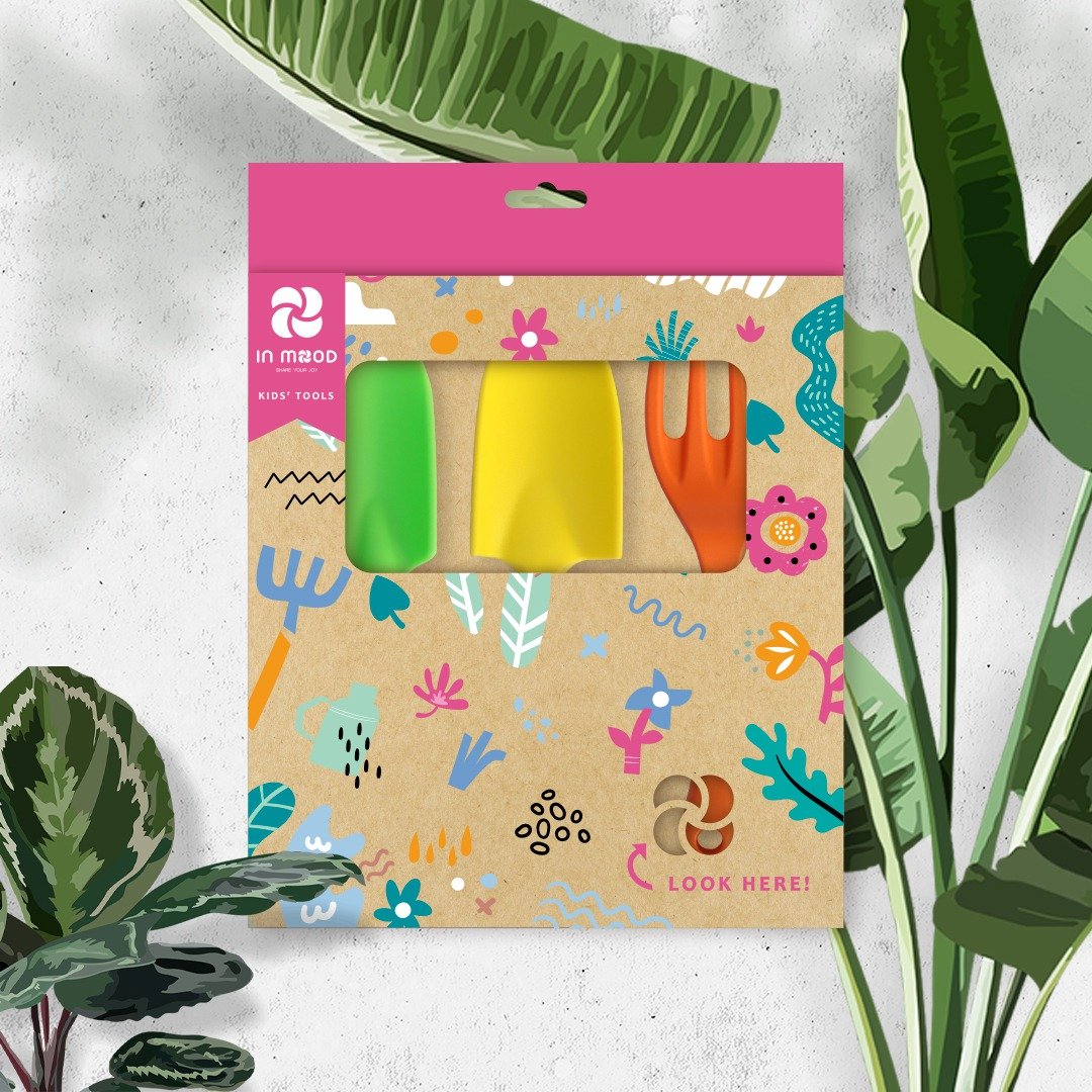 【In mood】花漾缤纷3入组 园艺 工具 - 其他 - 塑料 