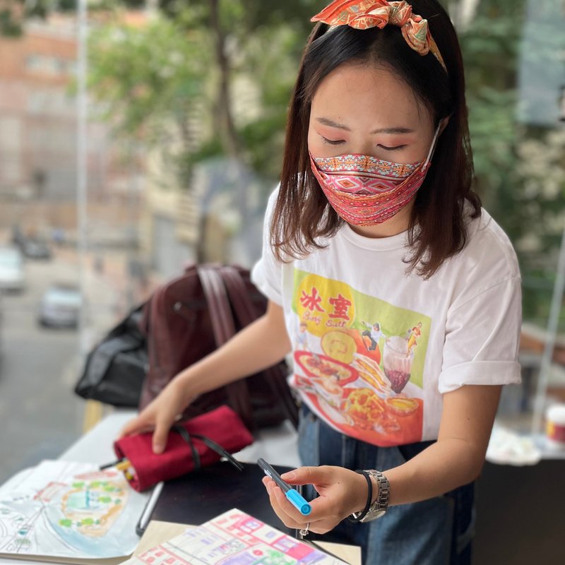 冰室系列 纯绵T恤 - 中性连帽卫衣/T 恤 - 棉．麻 白色