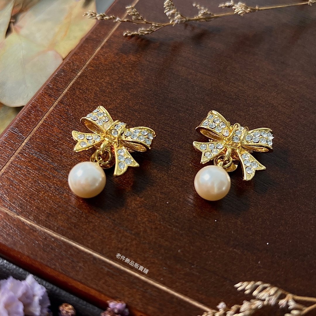 蝴蝶结礼服夹 裙夹 毛衣夹 - 其他 - 其他金属 金色