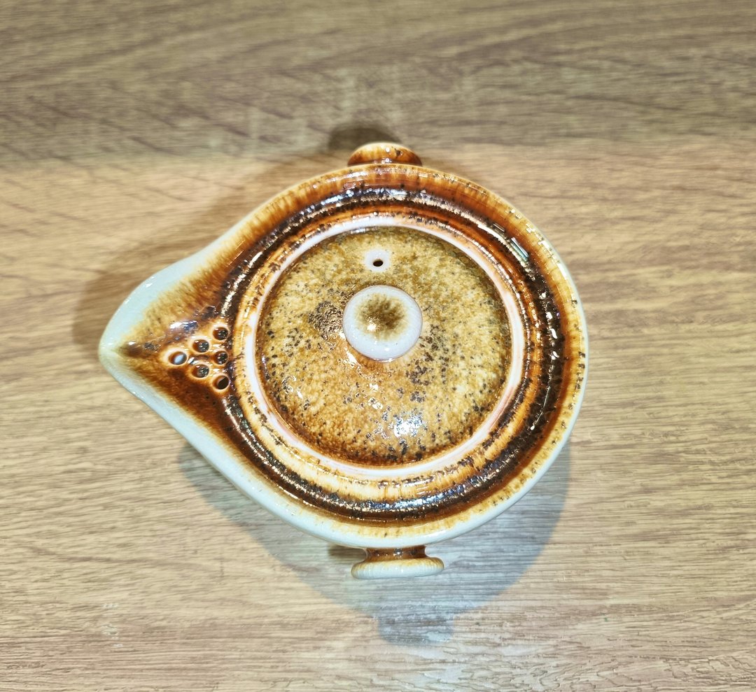 柴烧白玉泥易泡茶壶 - 旅行壶 - 莺歌李玟睿 - 茶具/茶杯 - 陶 