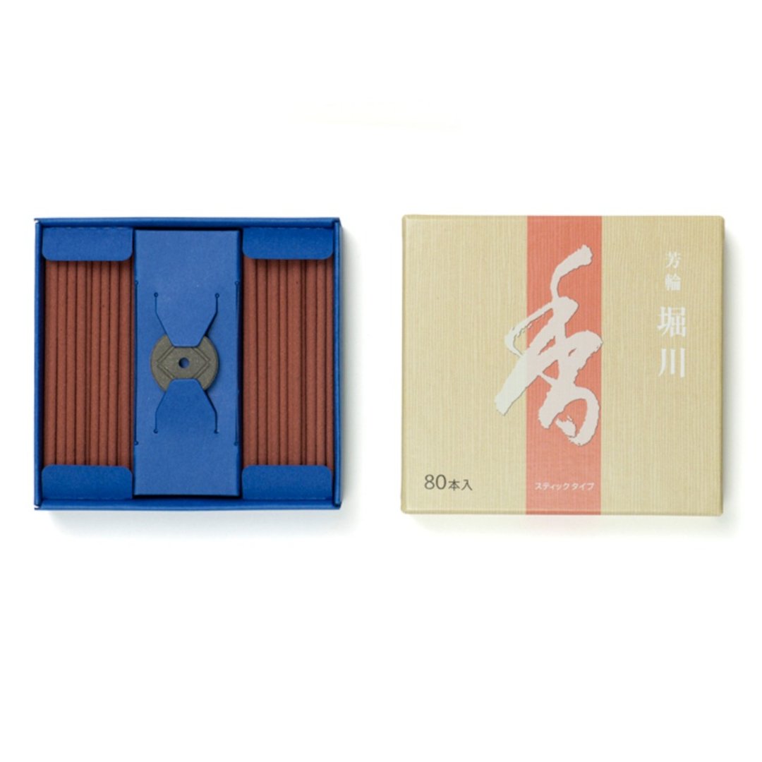 松荣堂 Horin 芳轮系列之【堀川】Horikawa / River Path (80支) - 香薰/精油/线香 - 浓缩/萃取物 
