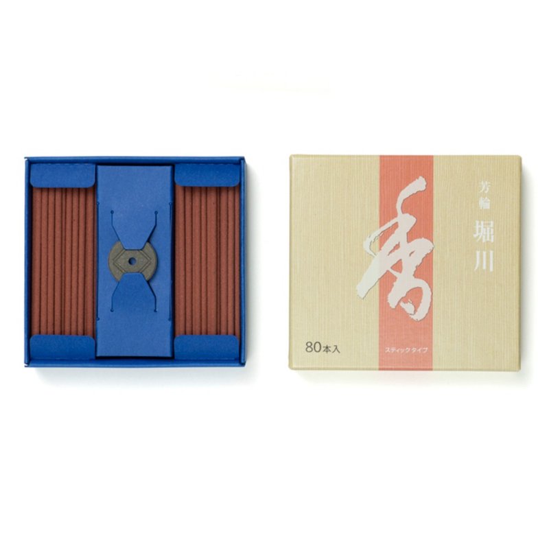 松荣堂 Horin 芳轮系列之【堀川】Horikawa / River Path (80支) - 香薰/精油/线香 - 浓缩/萃取物 