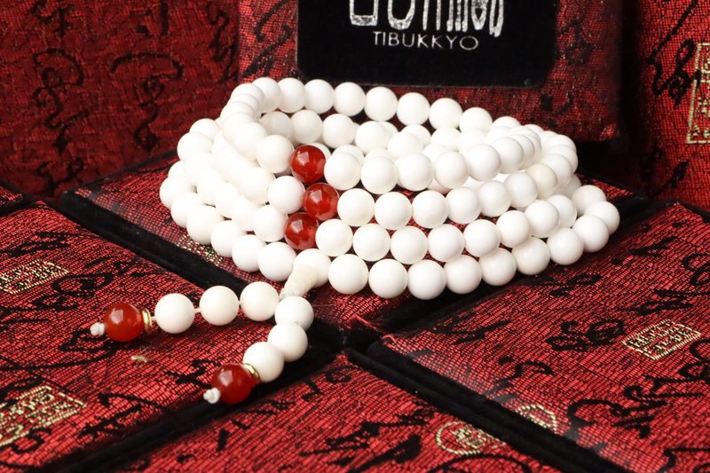 原矿无玉化砗磲 8mm 108颗 定制化设计 手链 手环  饰品玉石 - 手链/手环 - 贝壳 