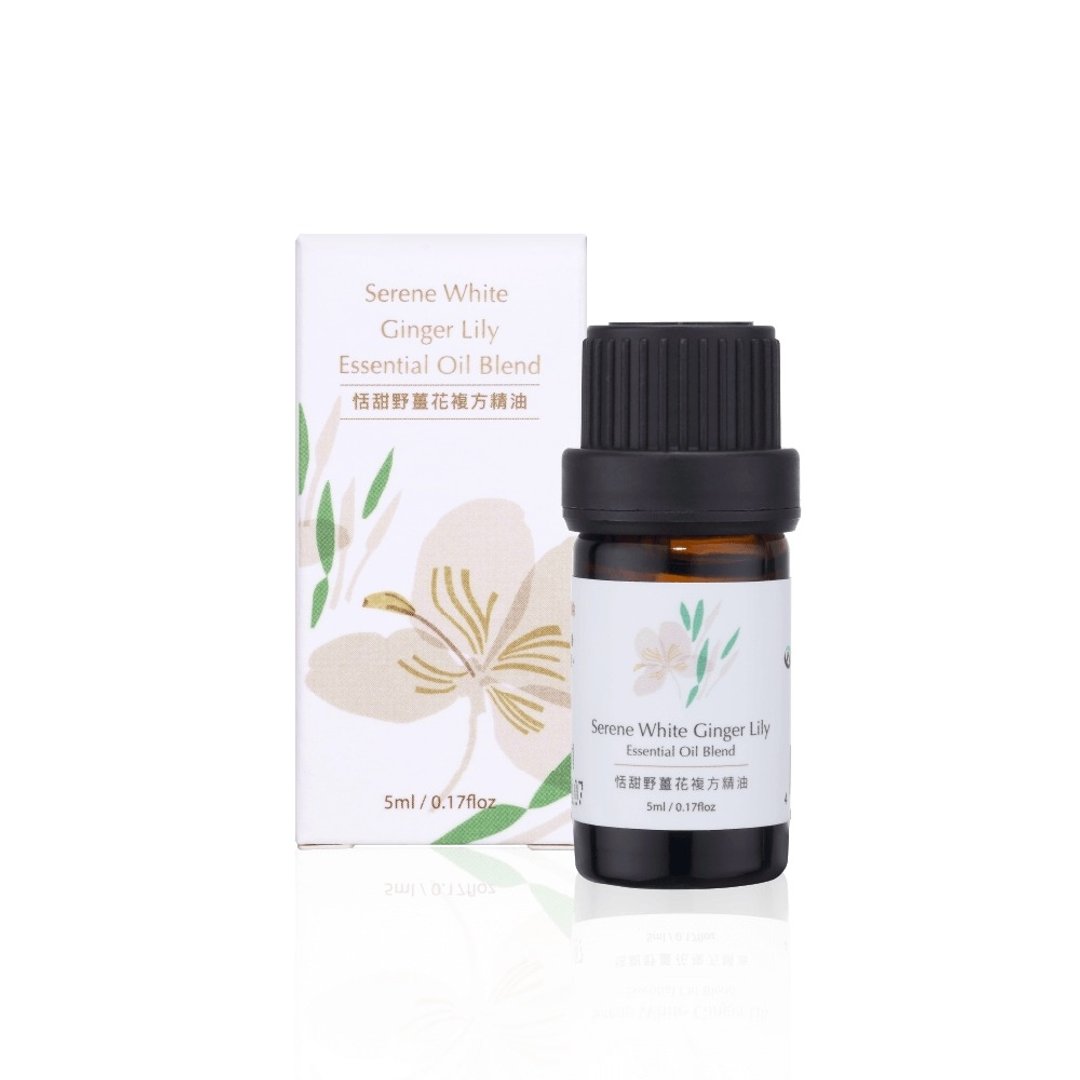 恬甜野姜花复方精油5ml - 空间薰香、身体香氛、泡澡、按摩 - 香薰/精油/线香 - 精油 