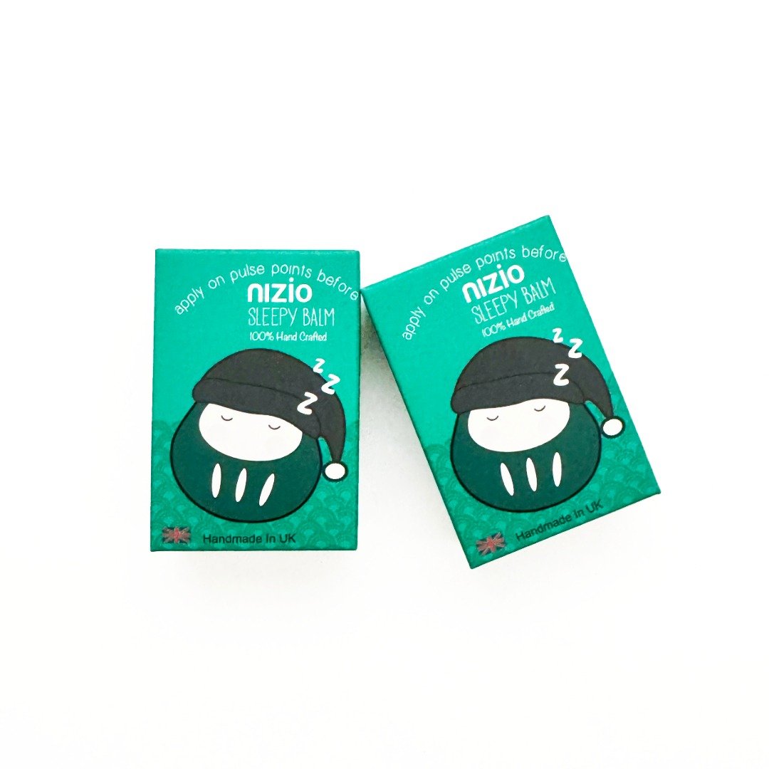 nizio【英国威尔斯】好好睡舒眠膏 -阿福盒装 2 入组 全家大小适用 - 身体护肤/按摩油 - 精油 