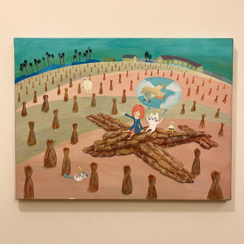 阿格里猫田园压克力画 - 海报/装饰画/版画 - 压克力 多色