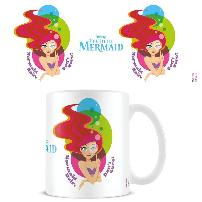 【迪士尼】小美人鱼插画马克杯 /The Little Mermaid - 咖啡杯/马克杯 - 陶 多色