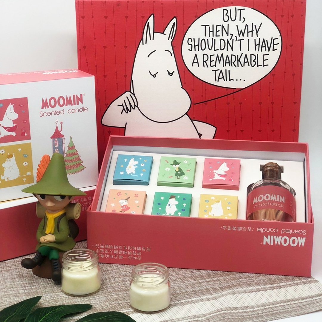 【MOOMIN】姆明欢乐谷香氛蜡烛 香氛蜡烛 香薰蜡烛  情人节送礼 - 蜡烛/烛台 - 其他材质 