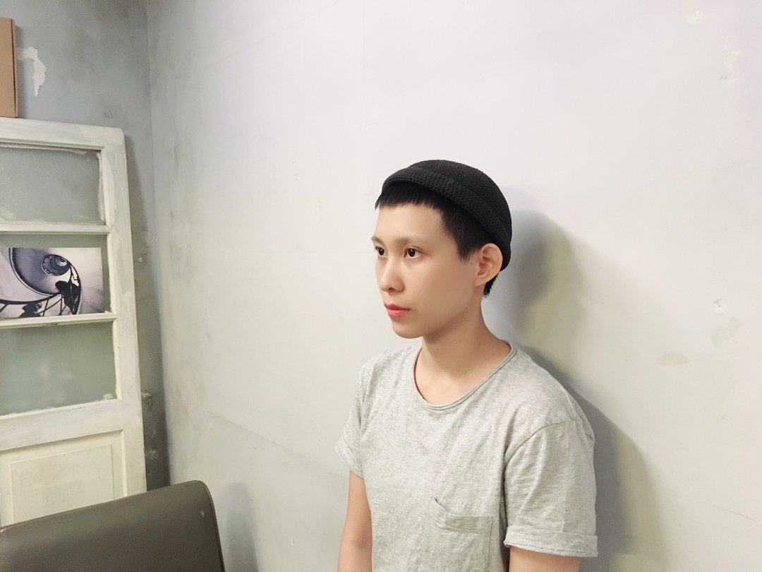 波普pope 水兵帽 原棉洗旧黑色 chokdee-muakdeedee - 帽子 - 棉．麻 黑色