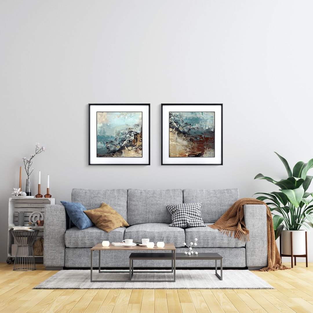 水映 | b | 艺术微喷 | 挂画 | 特色装裱 - 海报/装饰画/版画 - 木头 
