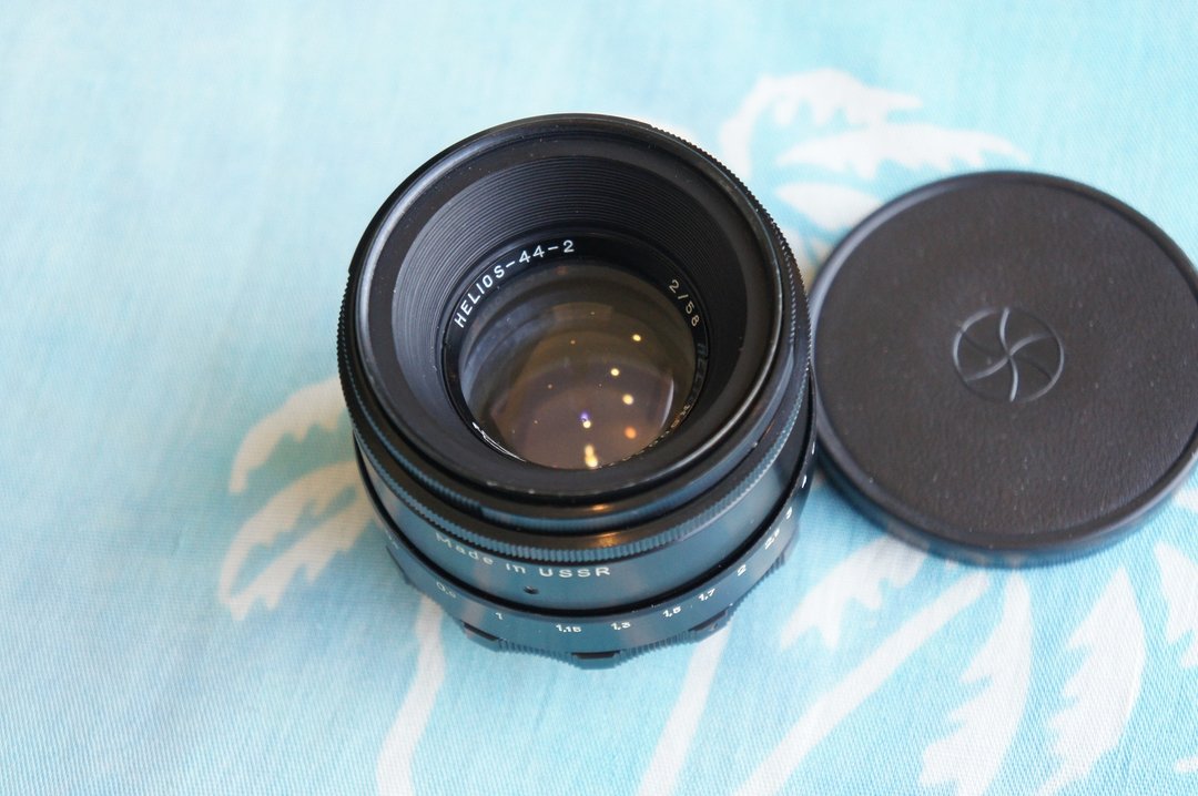 Helios 44-2 58mm F/2 镜头适用于 M42 Zenit Pentax Practica - 相机 - 其他材质 