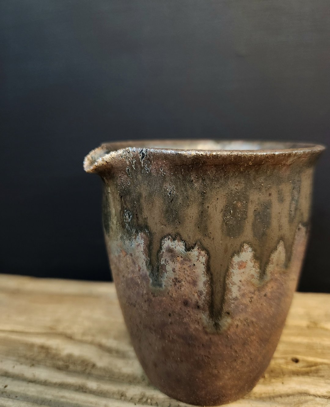 柴烧陶茶海 / 公道杯 / 匀杯 - 茶具/茶杯 - 陶 黑色