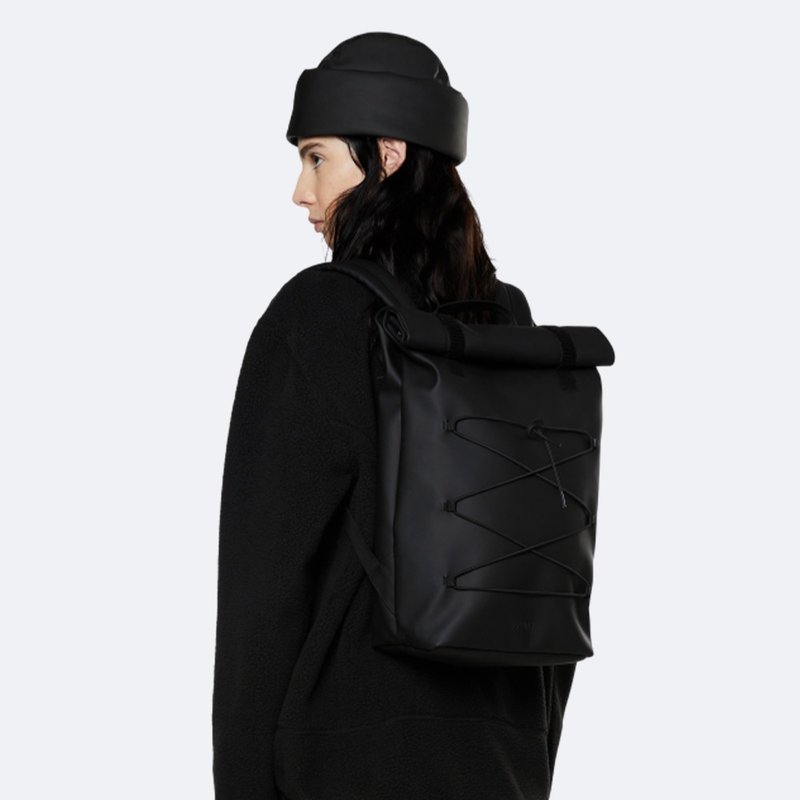 【丹麦 RAINS】Velcro Rolltop Backpack 防水维克罗卷盖后背包 - 后背包/双肩包 - 聚酯纤维 