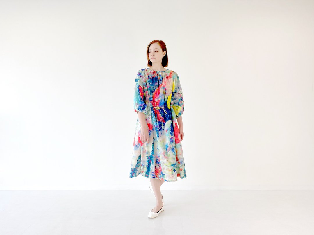 Original Textile Dress (utopia) - 洋装/连衣裙 - 其他材质 