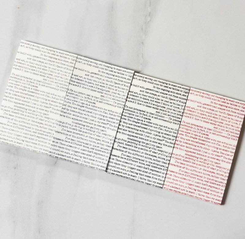 英文字样纸 (迷你款) - 便条纸/标签贴 - 纸 