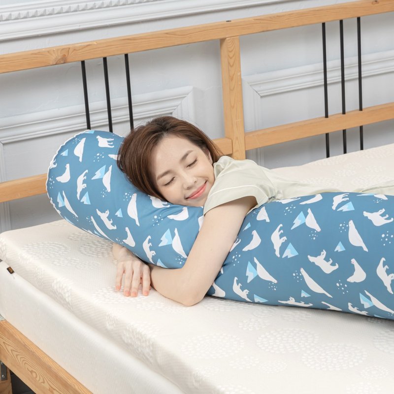 我要抱抱枕(长条抱枕)  100% 台湾制 纾压小物 - 枕头/抱枕 - 其他材质 蓝色