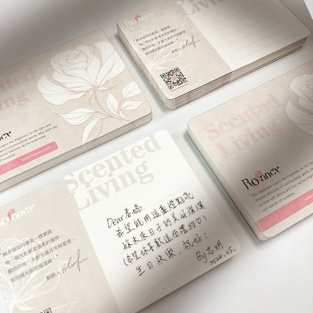 加购(不单售) / 品牌万用卡 可代客写字 - 卡片/明信片 - 纸 