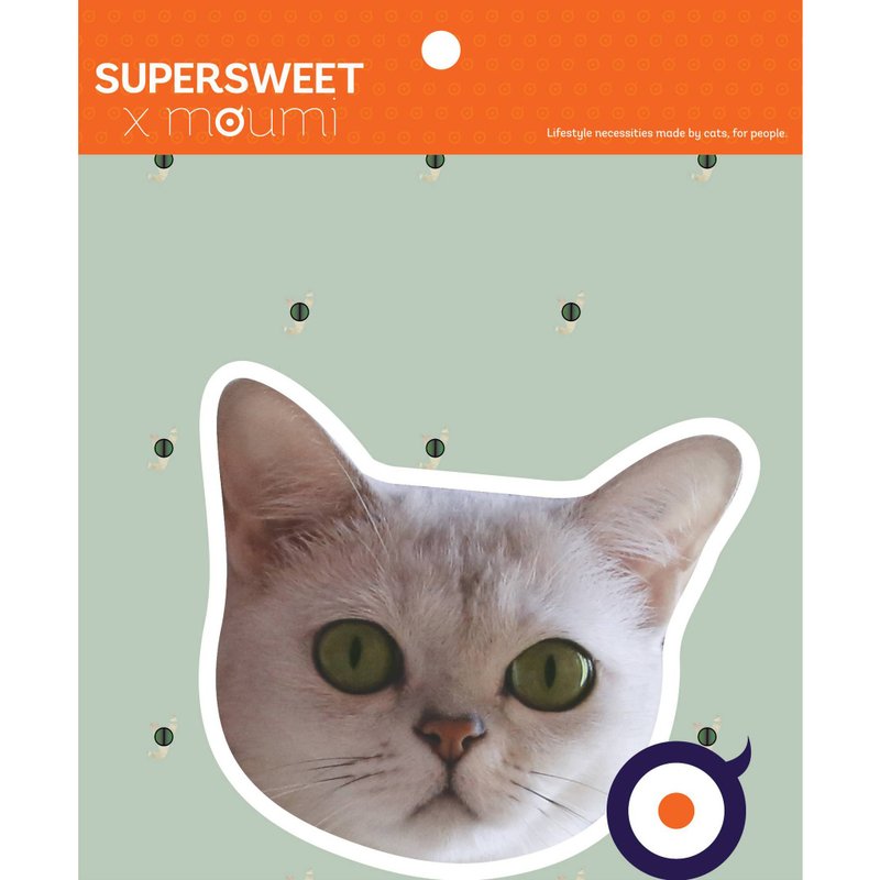 大头造型贴纸 - 贴纸 - 塑料 绿色