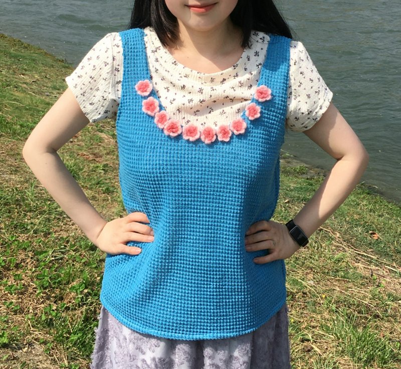 【古早风】森系古着/多款叠穿背心 - 女装背心 - 聚酯纤维 多色
