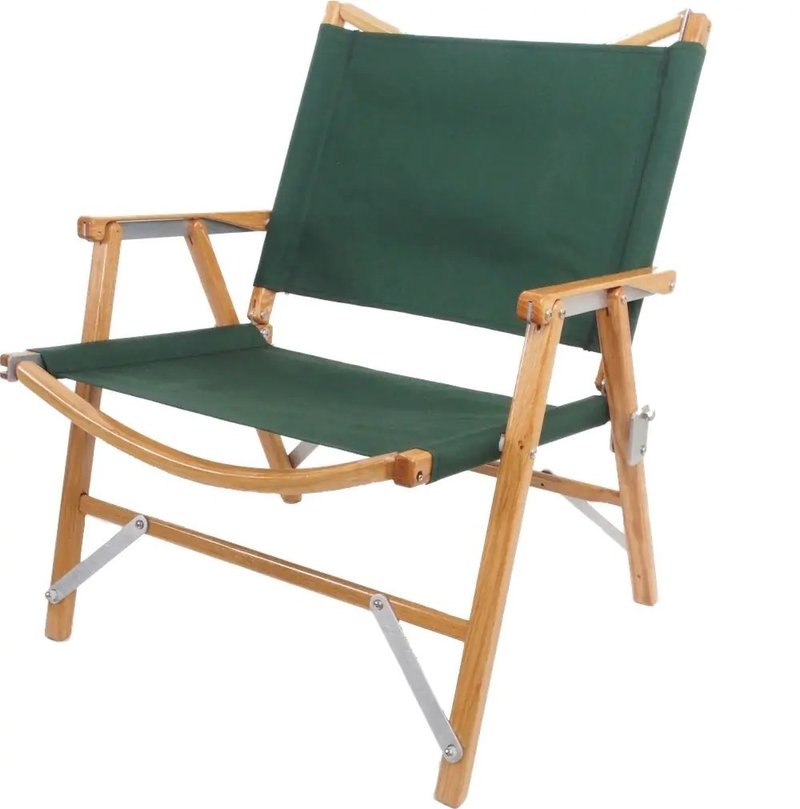 Kermit Wide Chair 白橡木克米特椅宽版(森林绿) 户外露营 折叠椅 - 露营用品 - 木头 绿色
