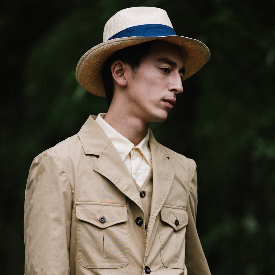“CORONA" PANAMA HAT - “皇冠”巴拿马草帽 - 帽子 - 植物．花 多色