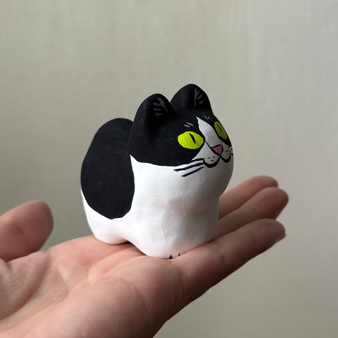 张子猫 奔驰猫 - 玩偶/公仔 - 纸 多色