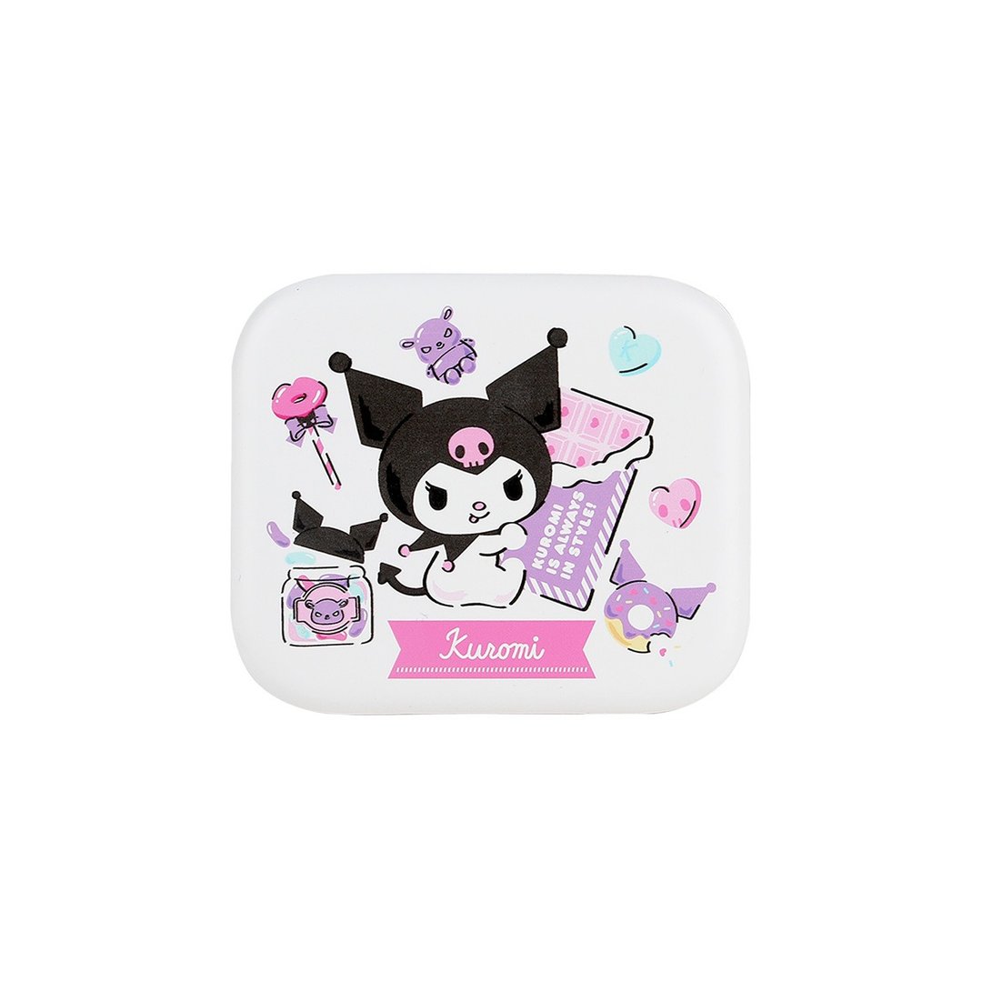 6合1数据|充电电线套件连镜盒 - Kuromi - 充电宝/传输线 - 塑料 白色