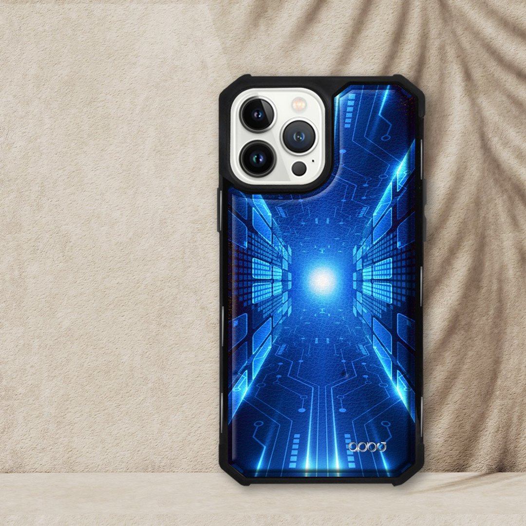 iPhone 13全系列军规防摔皮革磁吸手机壳-传导(上光版)黑壳 - 手机壳/手机套 - 其他材质 多色