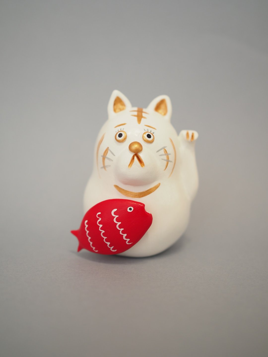 Lucky tiger(Big) - 玩偶/公仔 - 粘土 金色