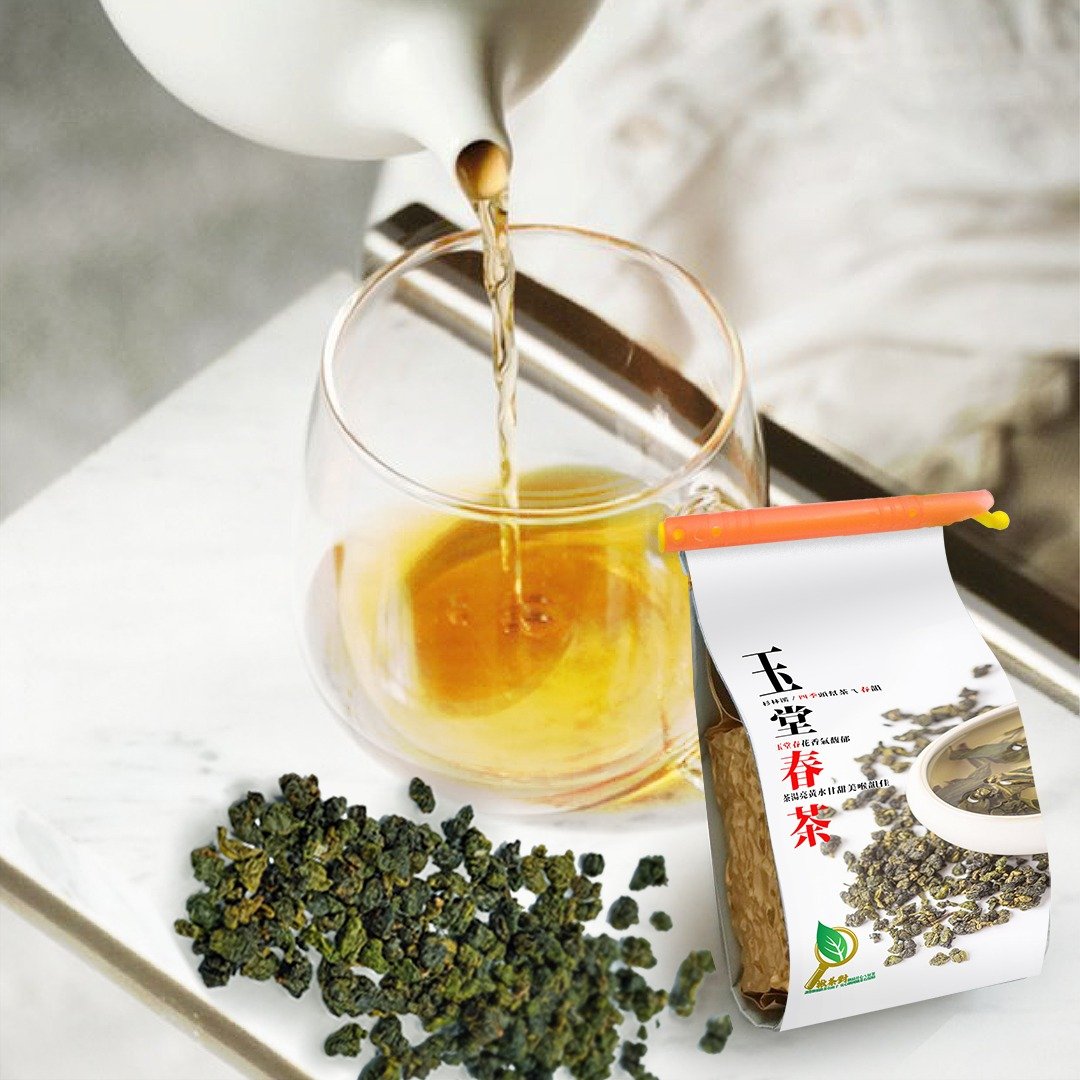 玉堂春茶有槴子花香甜茶韵 / 揪茶对 - 茶 - 其他金属 金色