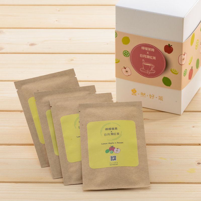 柠檬苹果红茶 - 茶 - 新鲜食材 橘色