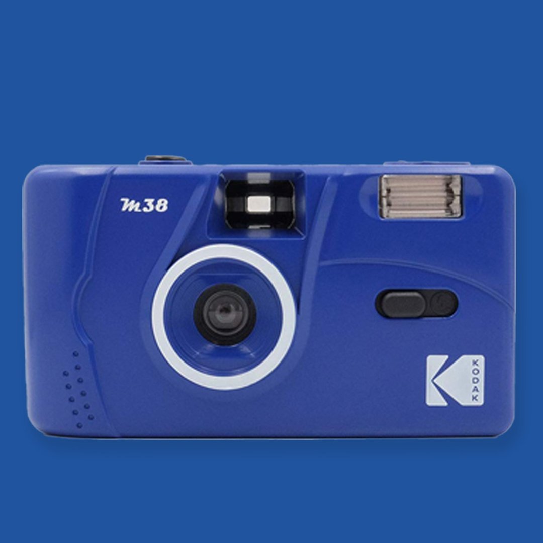 预购【Kodak 柯达】底片相机 M38 Classic Blue 经典蓝+随机底片 - 相机 - 塑料 蓝色