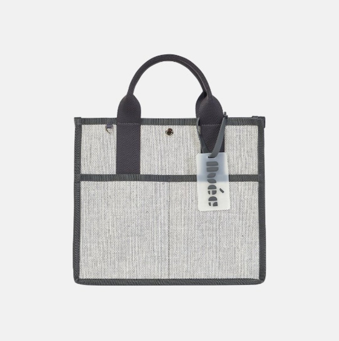 RoiBag 灰色 - 手提包/手提袋 - 棉 灰色