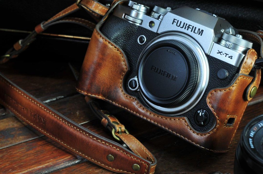 FUJIFILM X-T4 相机皮套 xt4 相机包 - 相机 - 真皮 