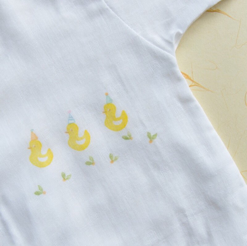 宝宝-专属订单 - 满月礼盒 - 棉．麻 白色