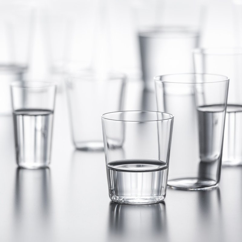 极薄水杯 260ML - 茶具/茶杯 - 玻璃 透明