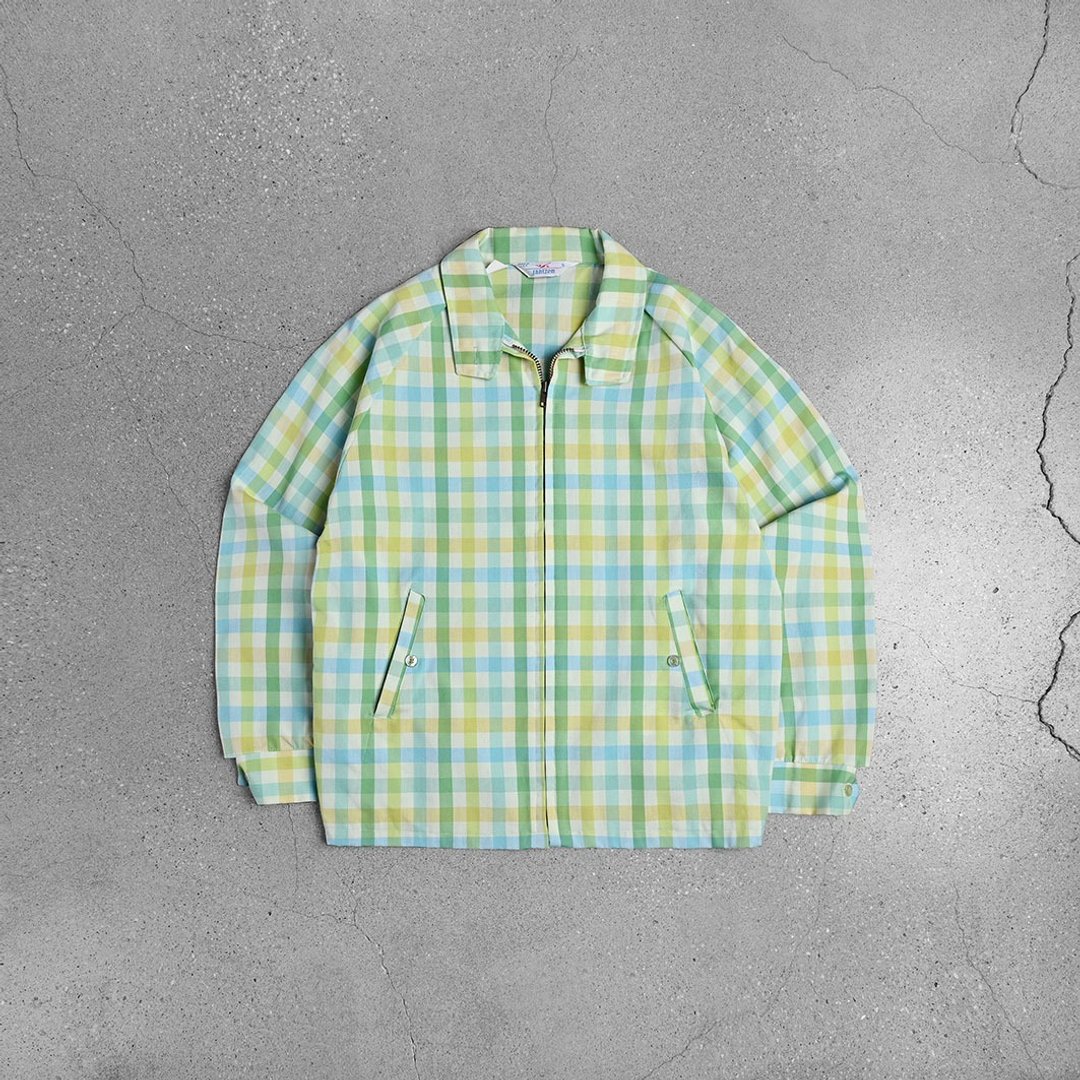 Jantzen哈灵顿外套Harrington jacket/台北古着店、美式工作夹克 - 女装休闲/机能外套 - 其他材质 绿色