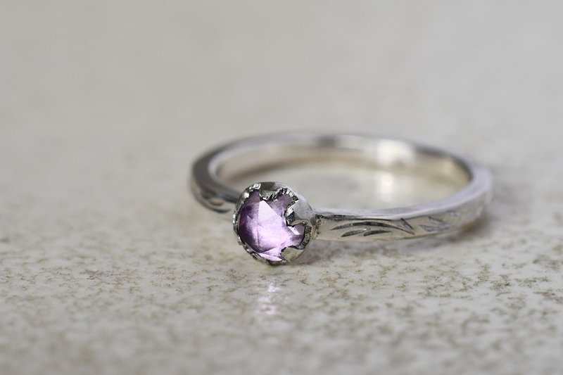 流光溢彩的物语：紫水晶 - 戒指 - 其他金属 紫色