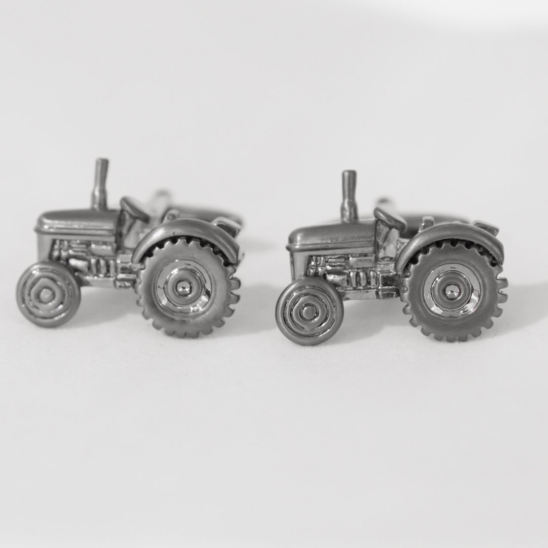 汽车拖拉机袖扣 TRACTOR CUFFLINK - 袖扣 - 其他金属 