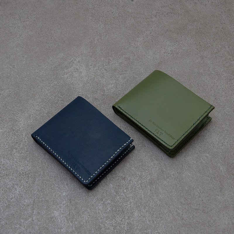 短夹 男用皮夹 卡片 台中审计店 - 皮件 - 真皮 