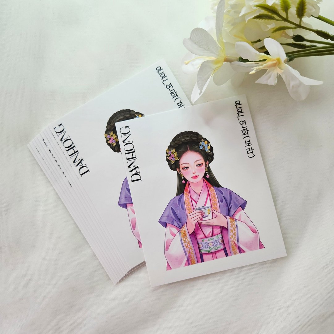 younyoun_东方风格贴纸_莲花_紫色 - 贴纸 - 纸 紫色