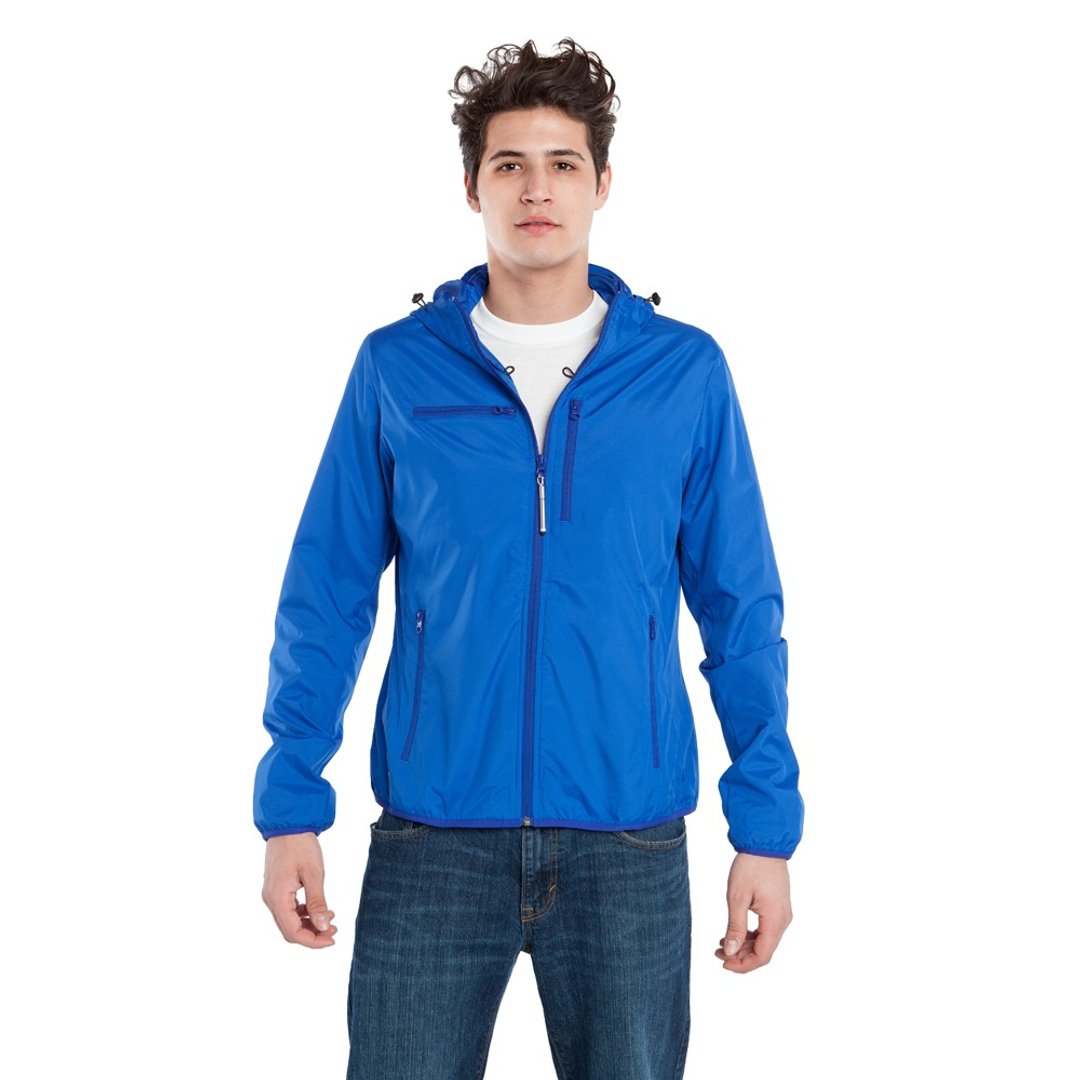 BAUBAX WINDBREAKER 多功能防风型外套(男)-蓝 - 男装外套 - 防水材质 蓝色