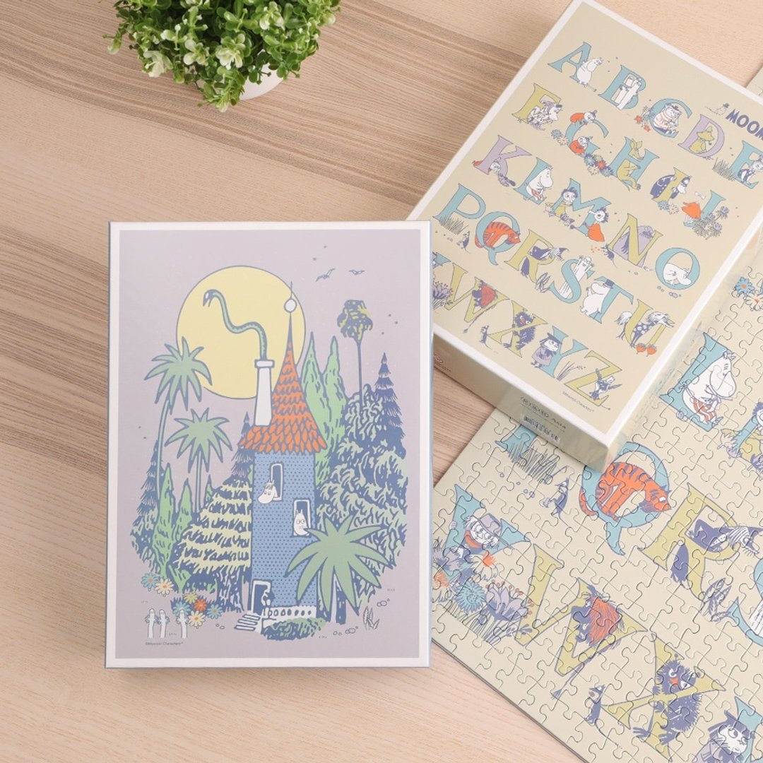 Moomin520片拼图-姆明 噜噜米拼图 - 拼图 - 纸 多色