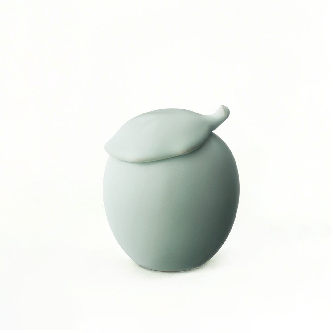 陶作坊│怀汝一两茶罐 (天青) - 茶具/茶杯 - 瓷 