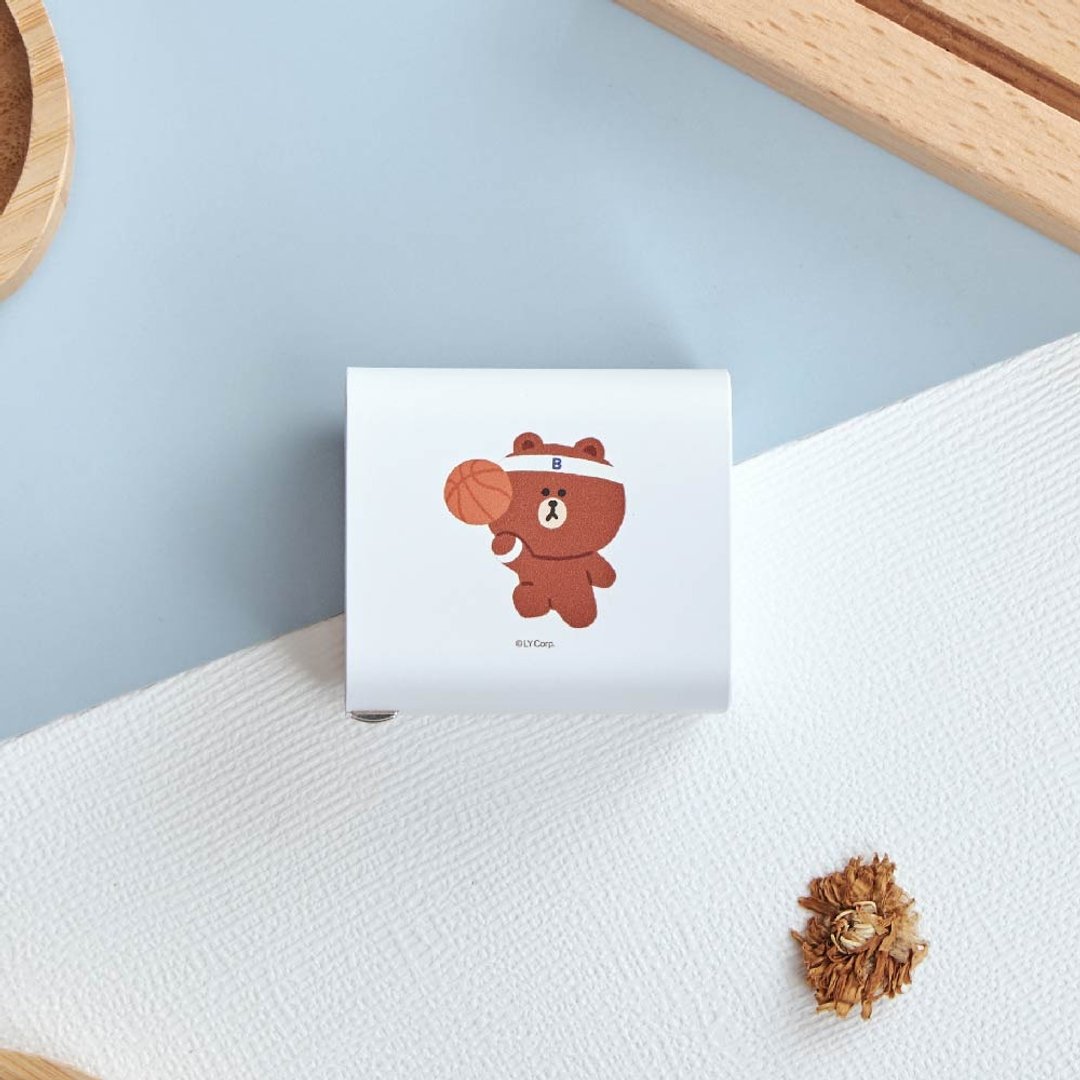 LINE FRIENDS经典-熊大和莎莉打篮球USB3.0+PD20W双孔充电器 - 数码小物 - 塑料 多色